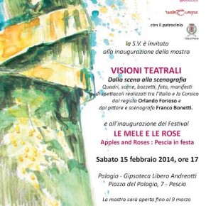 Visioni Teatrali. Pescia, Sab.15 febbraio 0re 17