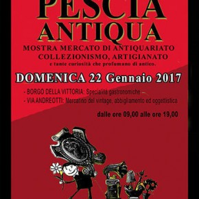 Domenica 22 gennaio torna Pescia Antiqua