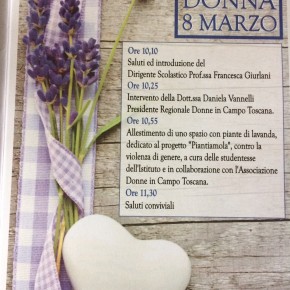 Pescia 8 marzo Istituto Agrario  Celebrazione della Festa della Donna