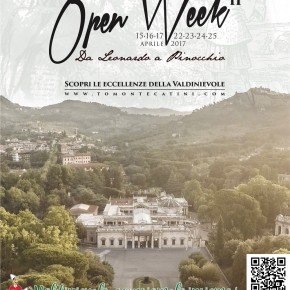 Dal 15 al 25 aprile Open Week a Pescia