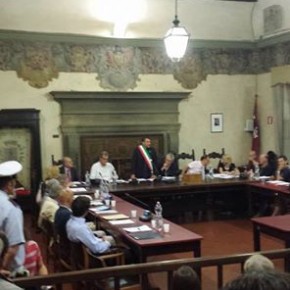 Pescia 26 maggio  Consiglio Comunale