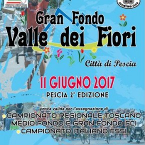 Domenica 11 giugno Gran Fondo Valle dei Fiori