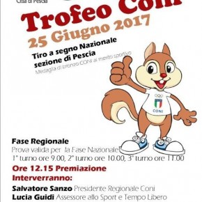 Tiro a Segno Nazionale Pescia : domenica 25 giugno 2017 Trofeo CONI