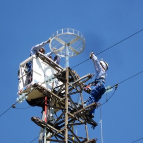 ALTOPASCIO: NUOVA PIATTAFORMA NIDO IN ATTESA DELLA CICOGNA BIANCA