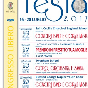 “QUELLI CON PESCIA NEL CUORE” Cinque giorni di eventi per il 15° dell'associazione.