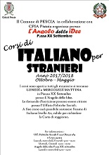 Comune di Pescia - Corsi di italiano per stranieri Lingua2  Iscrizioni aperte da lunedì 25 settembre presso l'Uff. Politiche Sociali