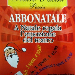 Abbonatale A Natale regala l'emozione del Teatro