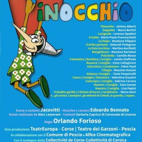 Domenica 28 gennaio Teatro Pacini Pinocchio - Il teatro dei Bambini Le avventure teatrali del famoso burattino...tra musiche e canzoni