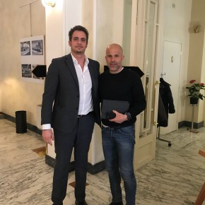 Gigi Di Biagio, commissario tecnico della nazionale di calcio, è ospite dell’hotel Esplanade di Viareggio