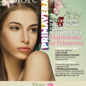 Mefit Pescia: Al via domenica FIORECOLORE PRIMAVERA