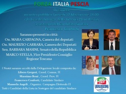 Giovedì 17 maggio Carfagna, Stella,Carrara, Masini e Bergamini incontrano Conforti ed i candidati di Forza Italia.