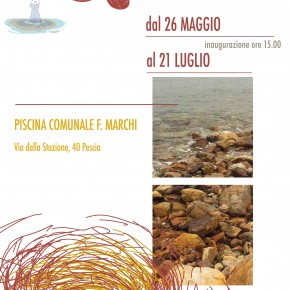 Pescia Piscina F.Marchi mostra "LE TERRE OCRA DELL'ELBA''  dal 26 maggio al 21 luglio