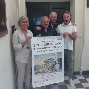 SCULTORI IN CAVA  Simposio internazionale di scultura   - VELLANO -  22 Luglio / 5 Agosto 2018