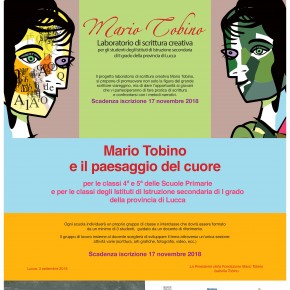 PREMIO MARIO TOBINO 13^ edizione  Rivolto alle  scuole della provincia di Lucca