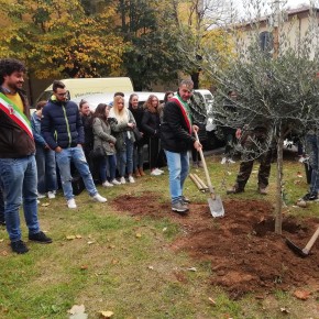 Mai più guerre” hanno gridato i giovani studenti al termine della commemorazione della fine della Prima Guerra Mondiale al Pacini di Pescia