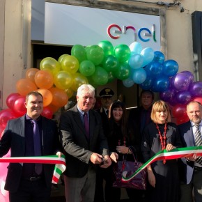 MONSUMMANO TERME: INAUGURATO NUOVO PUNTO ENEL IN PIAZZA FERDINANDO MARTINI