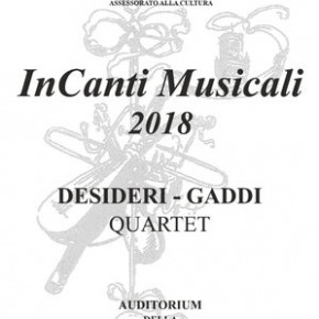 Pescia Domenica 2 dicembre. Incanti Musicali 2018