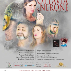 Pescia Teatro Pacini Giovedì 14 marzo ''Ottavia e Nerone'' di Vittorio Alfieri. Regia di Marco Viecca