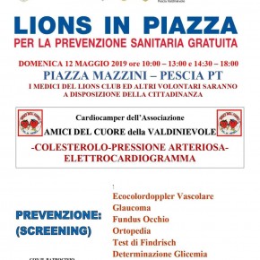 Lions in Piazza Domenica 12 Maggio 2019