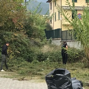 PESCIA, CASAPOUND RIPULSICE IL GIARDINO DEL CENTRO PER L'IMPIEGO