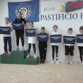 I giovanissimi del T.S.N. Pescia quattro vittorie su cinque