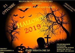 Castelvecchio di Pescia 31 ottobre. Tradizionale festa Celtica di Halloween, organizzata dalla pro loco