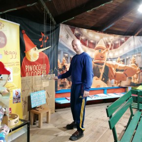 Parco di Pinocchio, che musica maestro!  Un laboratorio dedicato dove i bambini provano strumenti musicali e che si arricchirà nel tempo