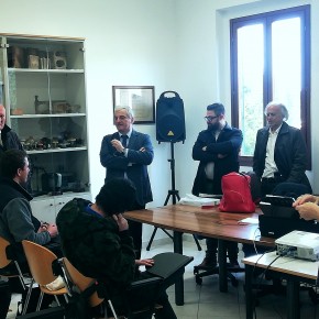 Il presidente nazionale dei periti agrari Mario Braga a Pescia per gli esami di abilitazione .