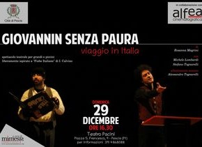 Teatro Pacini domenica 29 dicembre. "Giovannin senza paura"