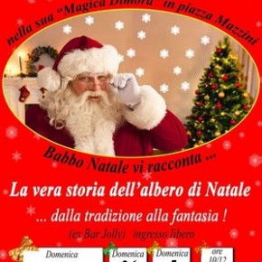 La vera storia dell'albero di Natale Piazza Mazzini (ex Bar Jolly)