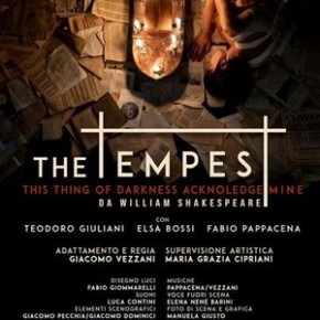 Pescia Teatro Pacini.  Venerdì 24 Gennaio "La Tempesta".