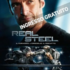 Cinema al Parco di via Mentana mercoledì 29 Luglio  "Real Steel'"