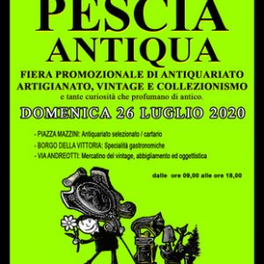 Domenica 26 luglio. Pescia Antiqua