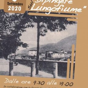 Pescia Viale Garibaldi sabato 5 settembre ''Dipingere sul lungofiume''.