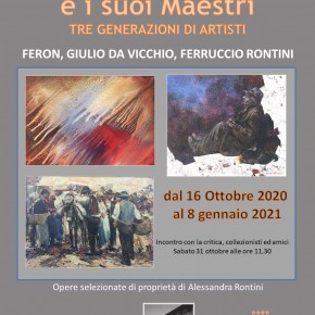 Prosegue con grande successo all' Hotel Esplanade, in piazza Puccini a Viareggio,  la mostra FERON E I SUOI MAESTRI  - Tre generazioni di artisti (Feron, Giulio Da Vicchio, Ferruccio Rontini).
