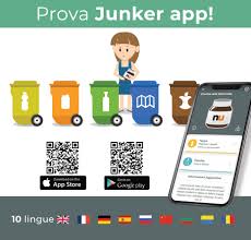 Pescia, Alia ha presentato una app che aiuta a differenziare i rifiuti.     Si chiama Junker e si può scaricare gratis