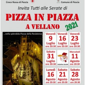 Pizza in Piazza a Vellano   I giovedì di luglio e agosto