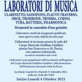 Pescia. Laboratori di musica