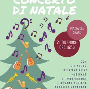 Pescia martedì 21 dicembre. Concerto di Natale   degli alunni dell'Ist. Andreotti