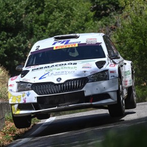 Dimensione Corse e Michele Rovatti sul podio del Rally di Casciana Terme