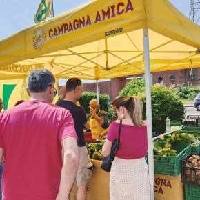 ECCO A VOI LO STUZZICAPPETITO. Sapori a filiera corta offerti al mercato Campagna Amica di Pistoia