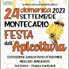 Montecarlo (Lu)  24 settembre 2023  "1° Festa dell'Apicoltura"