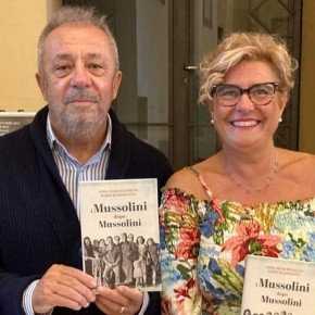 Pescia  Villa Vezzani sabato 11 novembre ore 17.00. Presentazione del libro ''I Mussolini dopo Mussolini'' di Edda Negri Mussolini e Mario Russomanno - Edizioni Minerva