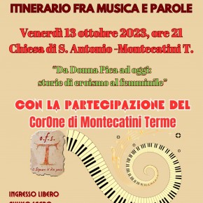 Montecatini Terme 13 e 15 ottobre. Giornate francescane.