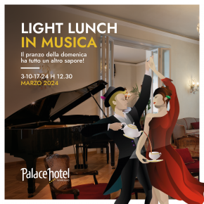 Al Palace Hotel di Viareggio domenica 17 marzo dalle 12.30 alle 19.30 LIGHT LUNCH IN MUSICA con le hit musicali dei favolosi anni sessanta