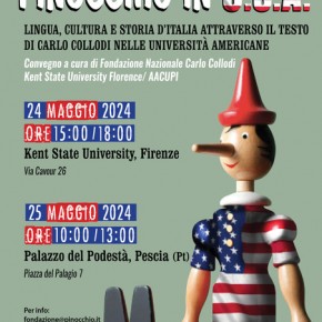 Pinocchio in U.S.A. Due giornate di studio Tra Firenze e Pescia il 24 e 25 maggio