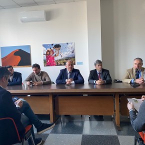 Il presidente dell’ICE, in visita a Pistoia, ha incontrato i vertici del Distretto Vivaistico