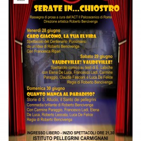 Montecarlo (Lu) ''Serate in…chiostro 2024''