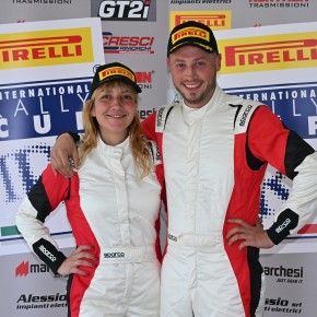 Mattia Giannini e Roberta Papini al vertice del Trofeo Rally5: