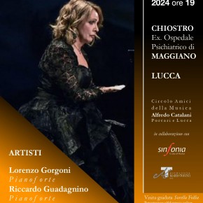 Venerdì 21 giugno a Maggiano - concerto per pianoforte in memoria della pianista Laura Pasqualetti